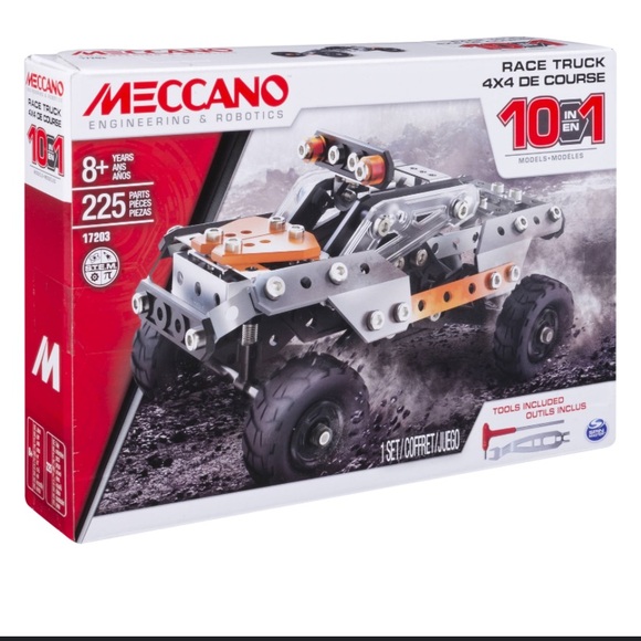 2/20 Meccano 10 Model Set - Race Truck 10 in 1 - Picture 5 of 9